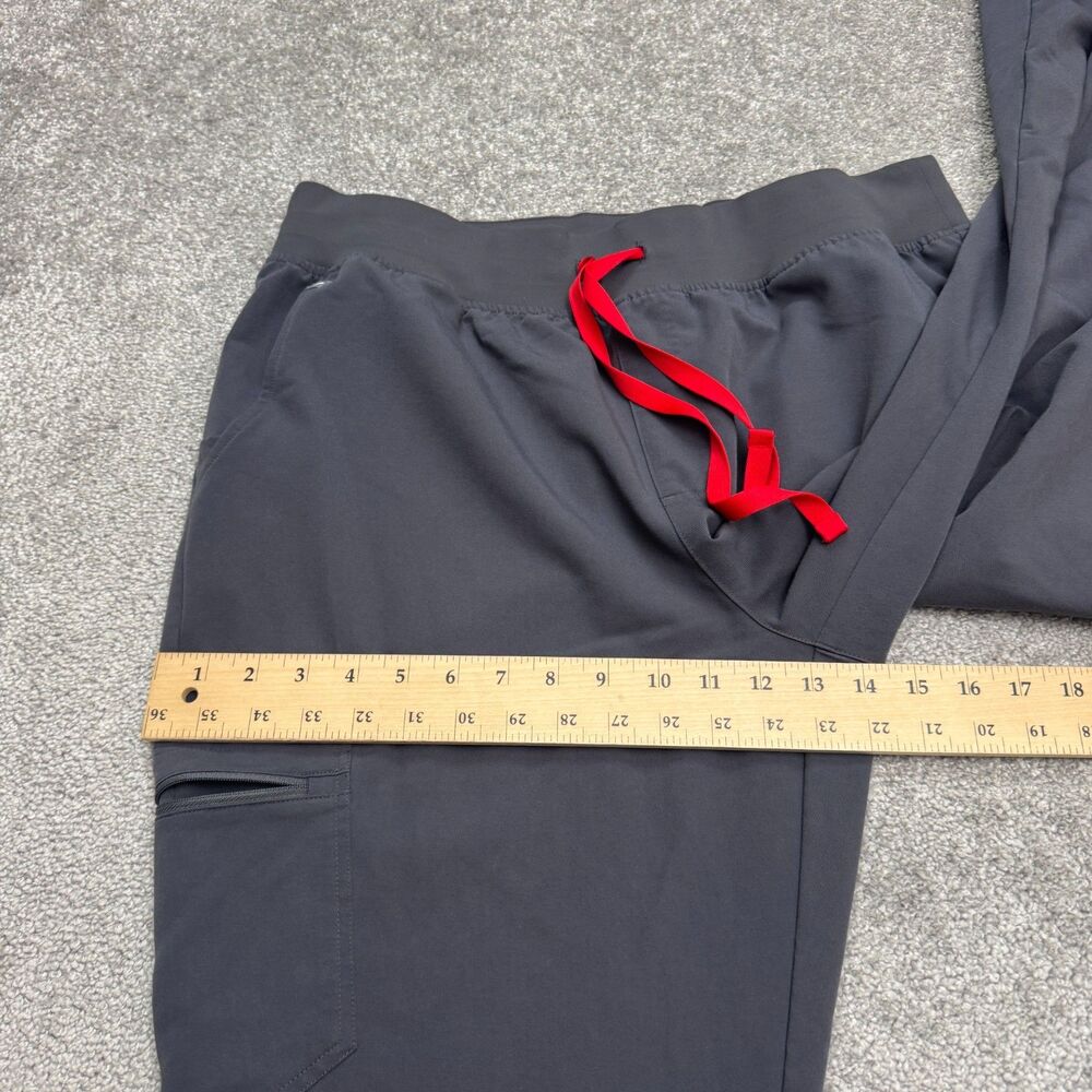 FIGS Technical Collection Zamora Cargo Jogger Scrub Pants Womens XL Gray Medical - Picture 11 of 16